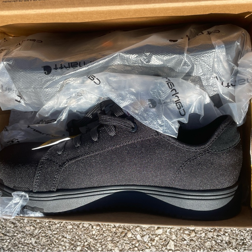 Carhartt Women's 8.5 Composite Toe Black Sneakers - Picture 3 of 6